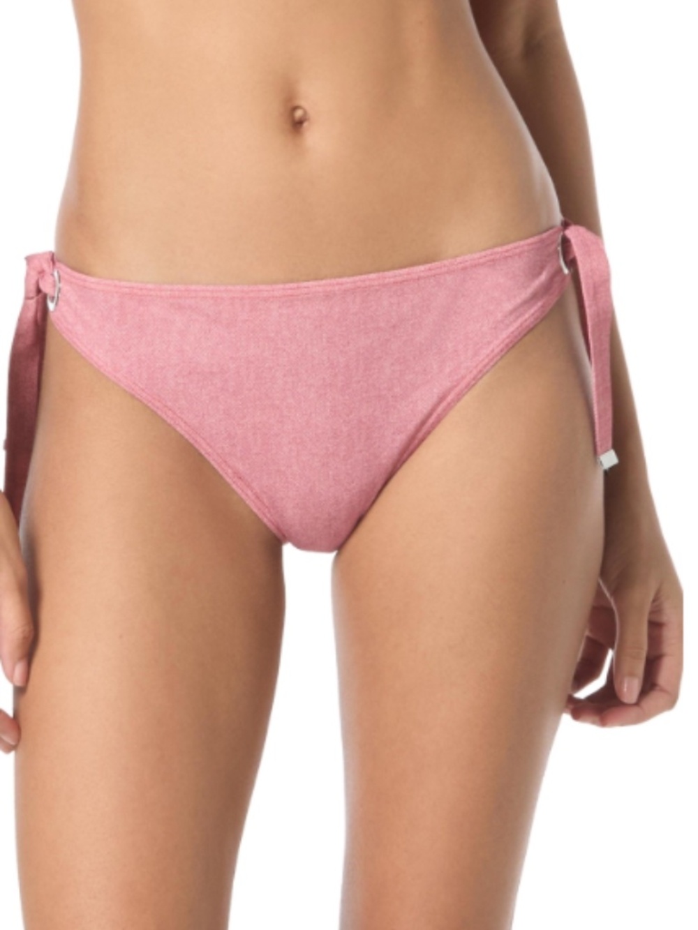 Michael Michael Kors Women's High-Leg Side-Tie Bikini Bottoms Swim Size S 12237